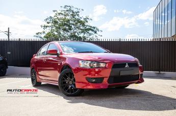 MITSUBISHI LANCER OX111 MATTE BLACK